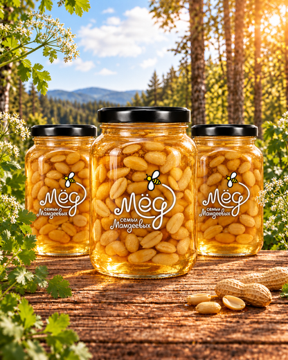 Мёд кориандровый с арахисом