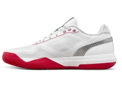 Теннисные кроссовки Wilson Rush Pro 5 CTC - bright white/wilson red/microchip