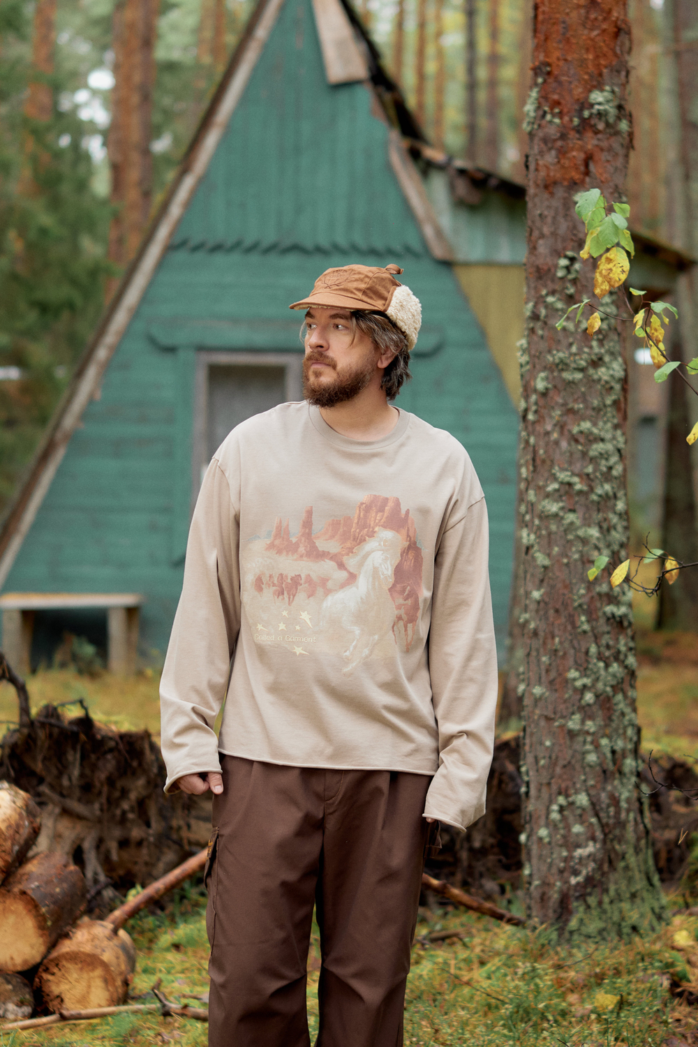 Лонгслив Called a Garment The Rush Longsleeve "Sand"