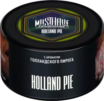 Табак для кальяна Must Have Undercoal 25г Holland Pie (Голландский Пирог)