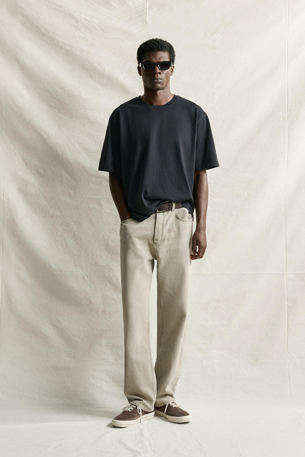 ФУТБОЛКА HEAVYWEIGHT С КОРОТКИМИ РУКАВАМИ — ZARA