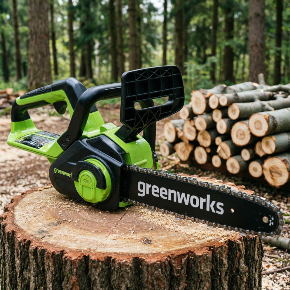 Пила аккумуляторная GREENWORKS G24CS25K4 2007707UB