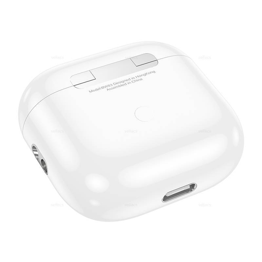 Гарнитура Bluetooth 5.4 BOROFONE BW83 TypeC Время работы до 4ч Белые