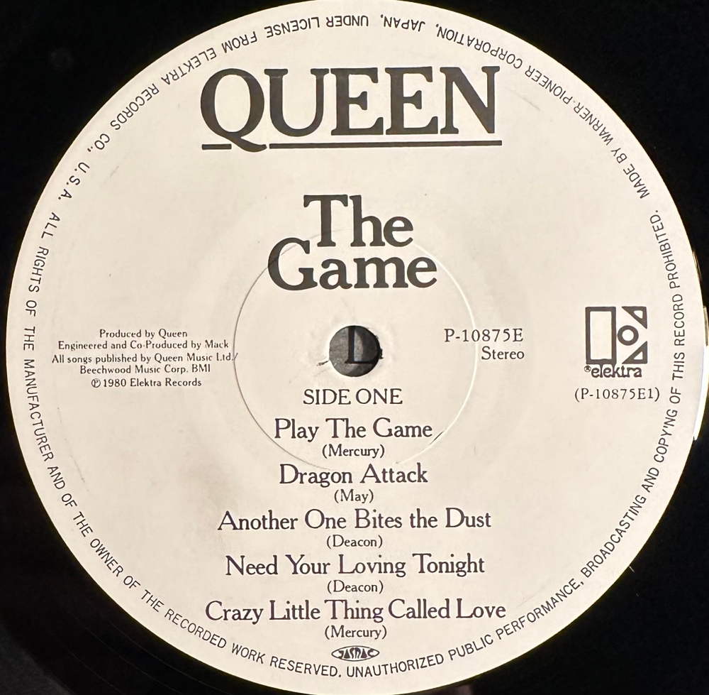 Queen - The Game (Япония 1980г.)
