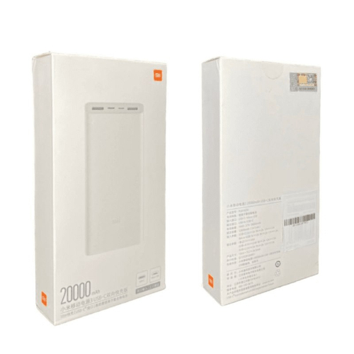 Powerbank Xiaomi 3 20000mAh 2USB/1C 3A 18W VXN4258CN/PLM18ZM белый