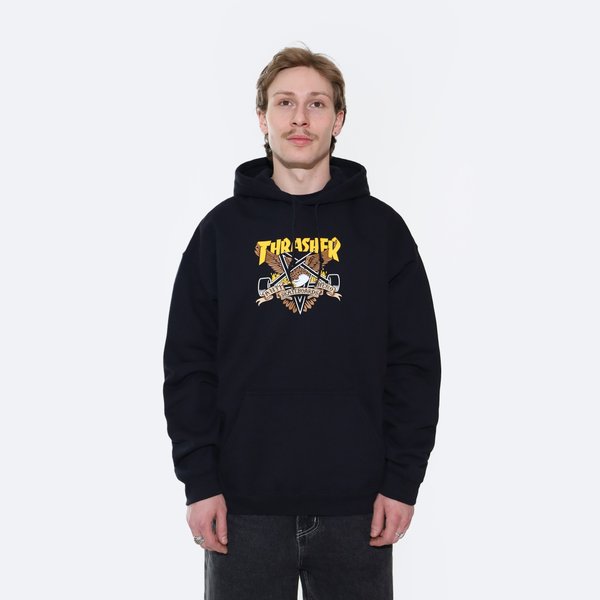 Худи Thrasher Eaglegram Hood (black) артикул: - купить в магазине Дайс