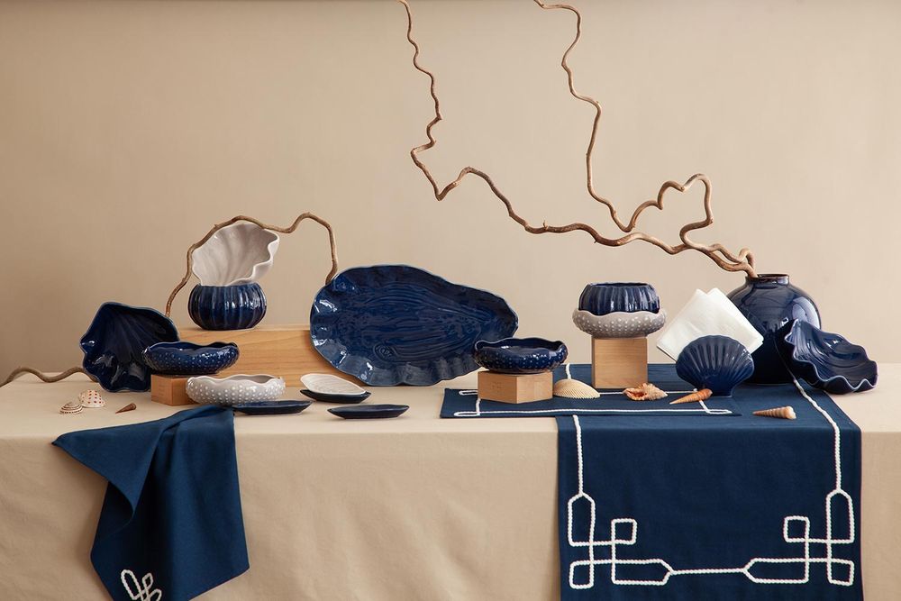 Салфетка под приборы Navy story из коллекции Sea treasures, 33х48 см