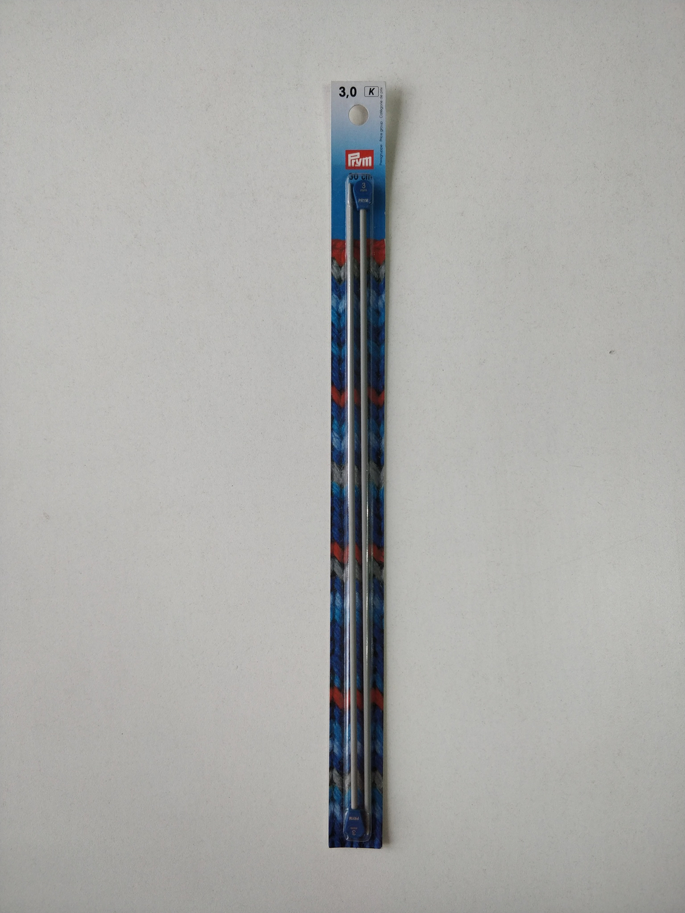 Prym прямые спицы 35см пластик