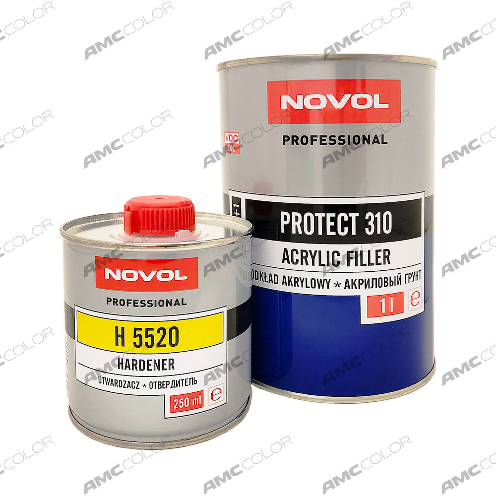 Novol Грунт HS Проект 310 белый компл.(1л+0,25л)