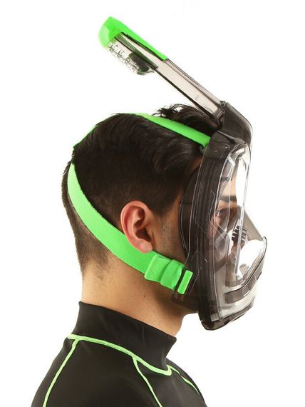Маска полнолицевая Seac Sub Magica Black/Lime