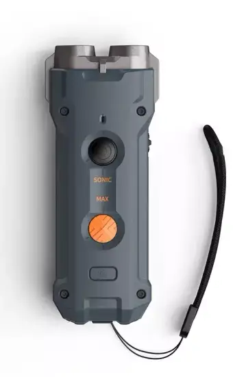 Отпугиватель собак ультразвуковой Xiaomi Rojeco U20 Ultrasonic Dog Repeller Dual Probe LED Gray