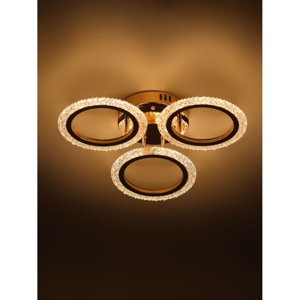 Светильник потолочный светодиодный Rivoli Evlalia 6178-703 LED 42Вт 3000-6000К с пультом | Интерьерные светодиодные светильники