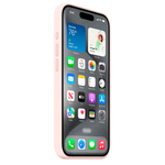 Силиконовый чехол с поддержкой MagSafe Apple Silicone Case для iPhone 15 Pro Max, Light Pink (Светло-розовый)