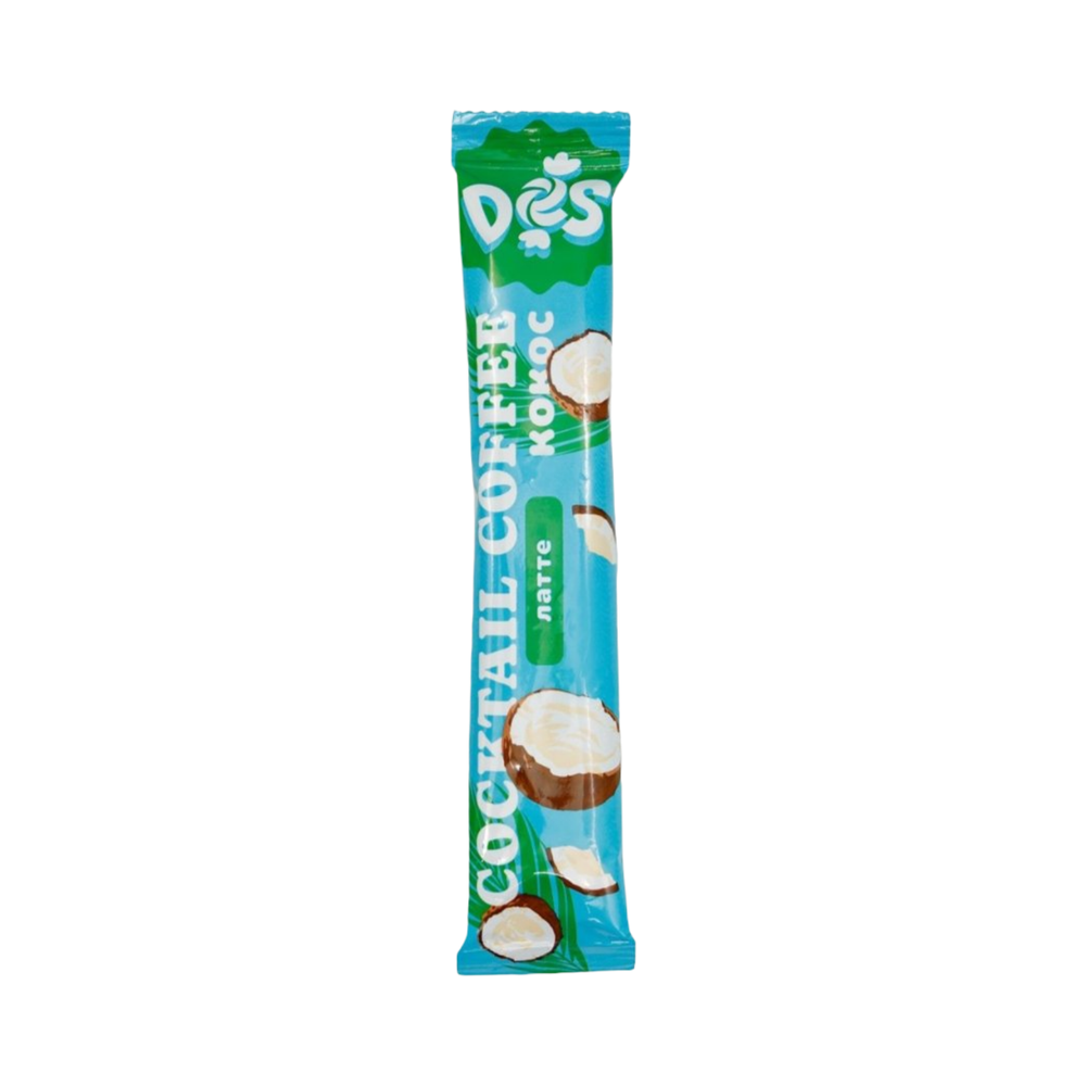 Нап. коф. раств.  DES  Латте "Кокос" 30г (18 блок * 20 шт)