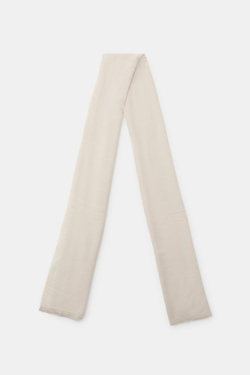 ZARA ОДНОТОННЫЙ МЯГКИЙ ШАРФ, ЭКРЮ