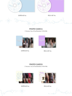 Альбом ILLIT - SUPER REAL ME 1st Mini Album 2 Version SET