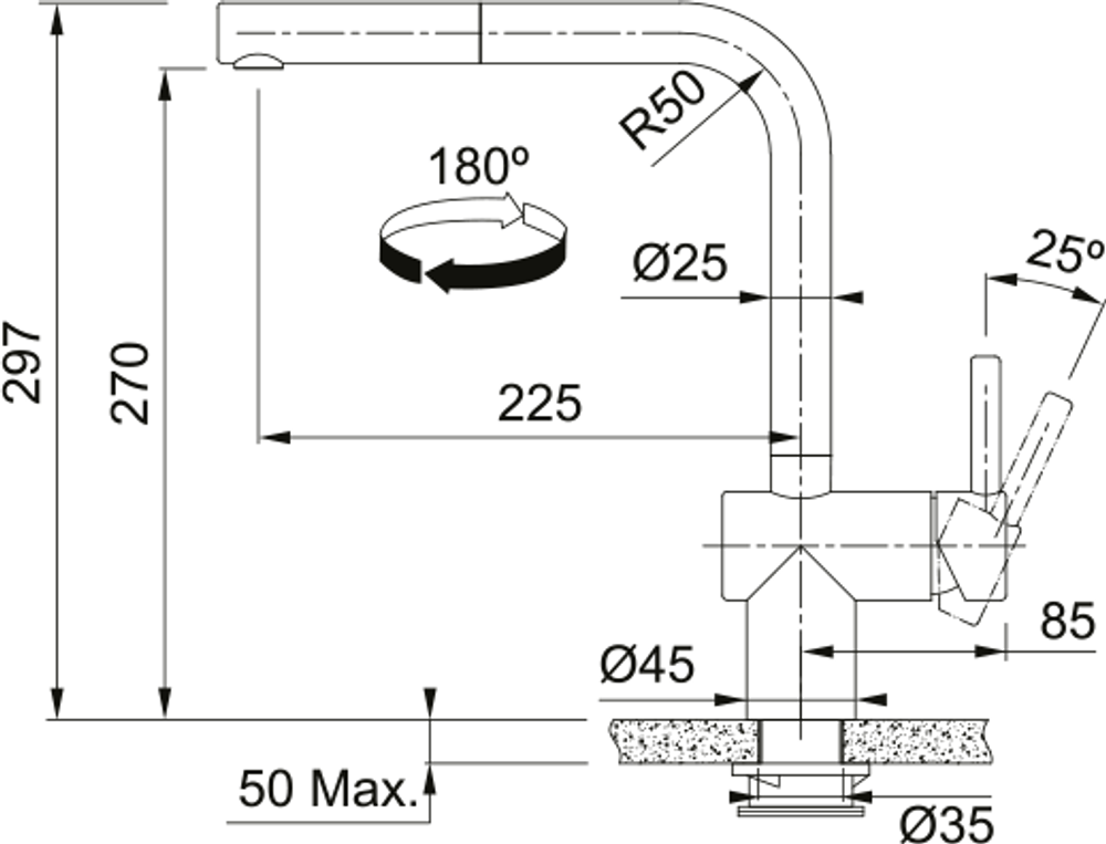 Franke Atlas Neo Sensor