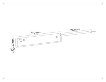 Блок питания внутренний 100W GL2060 белый Magnetic standard 48V 10mm Ambrella