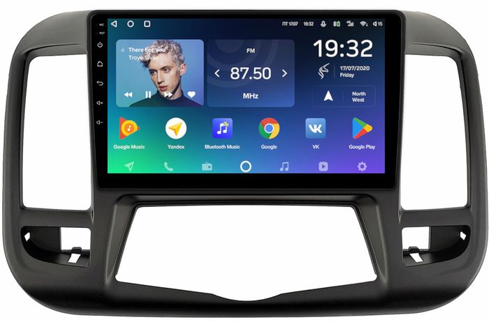 Магнитола для Nissan Teana J32 2008-2013 (ШГУ цветной, рамка тип 3) - Teyes CC2 PLUS монитор 9" QLED, Android 10, Быстрая, SIM-слот