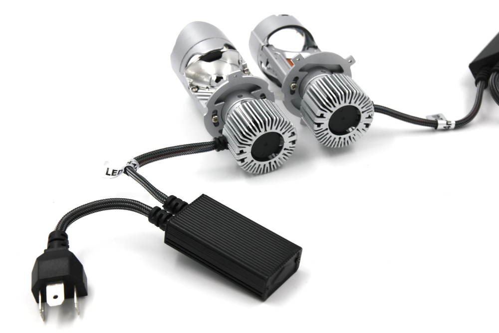 Мини-линзы H4 MINI, 12V (комплект, 2шт)