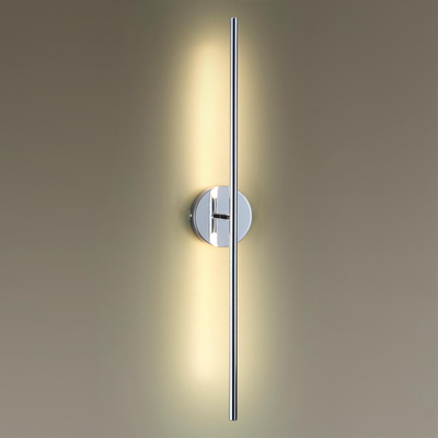 4323/12WL HIGHTECH ODL22 483 металл/хром полированный Настенный светильник поворотный 360° IP20 LED 12W 645Лм 3000K FUERTE