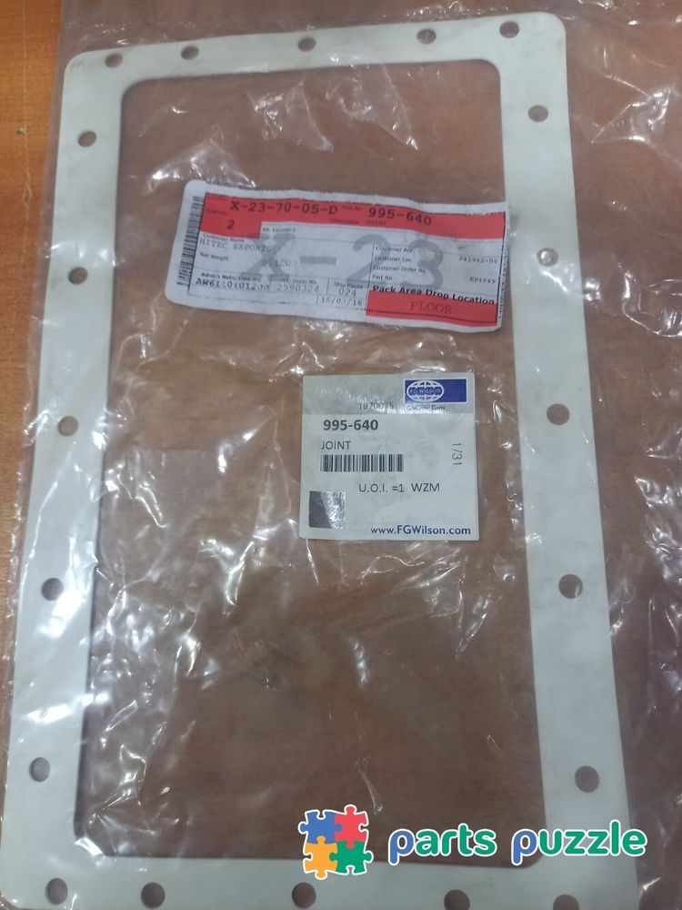 Прокладка воздушного охладителя / GASKET CHARGE COOLER АРТ: 995-640 Прокладка воздушного охладителя / GASKET CHARGE COOLER АРТ: 995-640