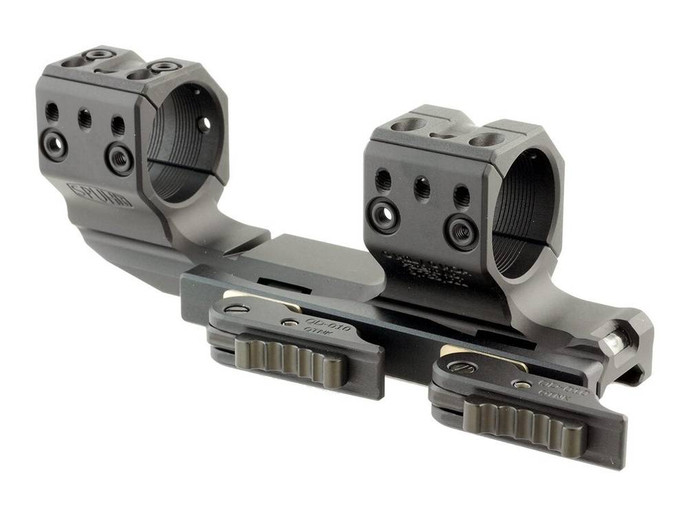 Быстросъёмный кронштейн с выносом SPUHR Cantilever Scope Mount 30 мм Picatinny, вынос 40мм, высота 19 мм, без наклона