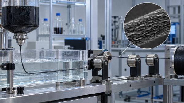 KAIST объяснил, как вязкое вытягивание уплотняет графеновые волокна
