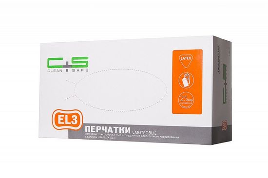Перчатки Clean + safe high risk