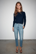 ДЖИНСЫ Z1975 MOM FIT С ВЫСОКОЙ ПОСАДКОЙ — ZARA