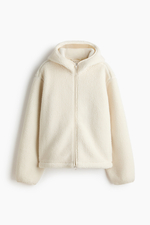 Спортивная куртка из плюша Loose Fit - H&M