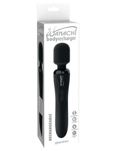 Вибромассажер Body Recharger (Цвет: черный)