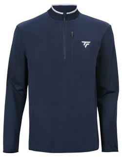 Мужская теннисная толстовка Tecnifibre Polar Quarter Zip — navy