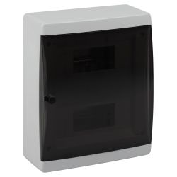 Корпус пластиковый навесной ЭРА COMFORT ЩРН-П-18 IP41 прозрачная крышка белый | Электротовары