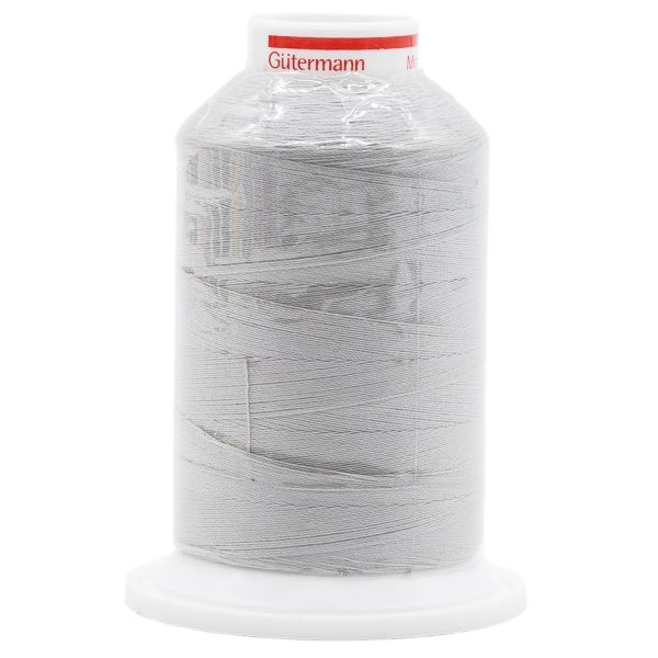 Нитки оверлочные Gutermann Miniking 120 (1000 метров), 5 кат. | 038 св.серый