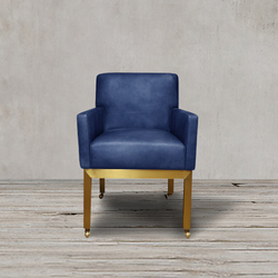 Полукресло Roomers Furniture c0197-1d/blue#b126