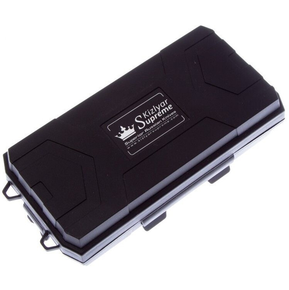 Складной нож Prime D2 Black Titanium, G10 Black-Red Handle, Kizlyar Supreme, 4650065056014