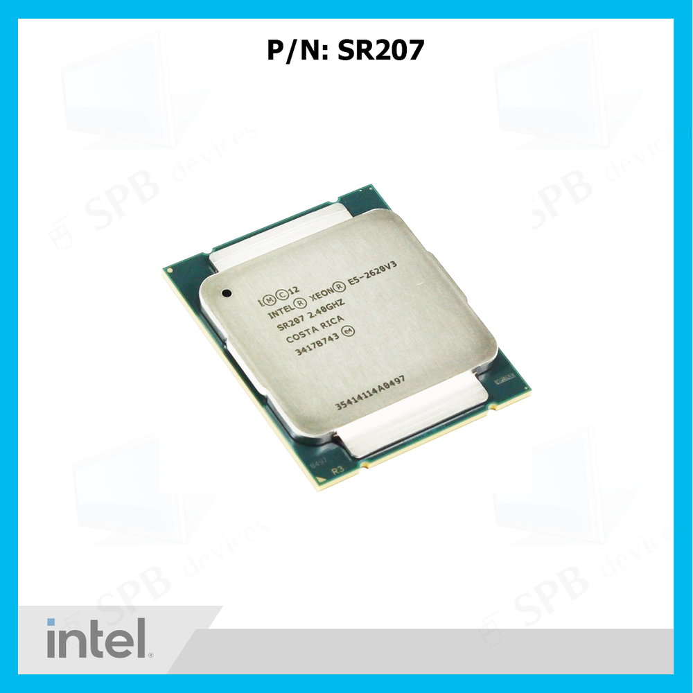 Процессор Intel Xeon E5-2620V3 2.4GHz 6-Core 15MB 8GT/S FCLGA2011-3 , SR207, oem