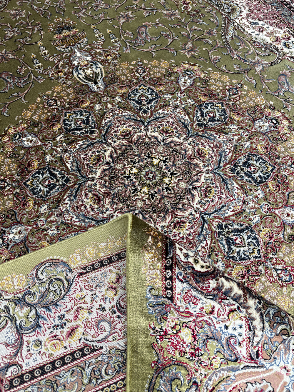 Ковер Ibrishim 39759A Green/Green Прямоугольник