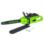 Цепная пила аккумуляторная Greenworks GD40CS20X Арт. 2008807, 40V, 40 см, 2000 Вт, бесщеточная, без АКБ И ЗУ