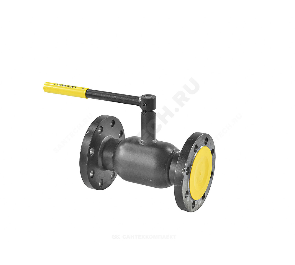 Кран шаровой сталь 09Г2С Ballomax КШТ 60.103 Ду 80 Ру16 фл L=280мм BROEN КШТ 60.103.080.А.16