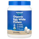 Nutricost, органический яичный протеин, без добавок, 454 г (1 фунт)