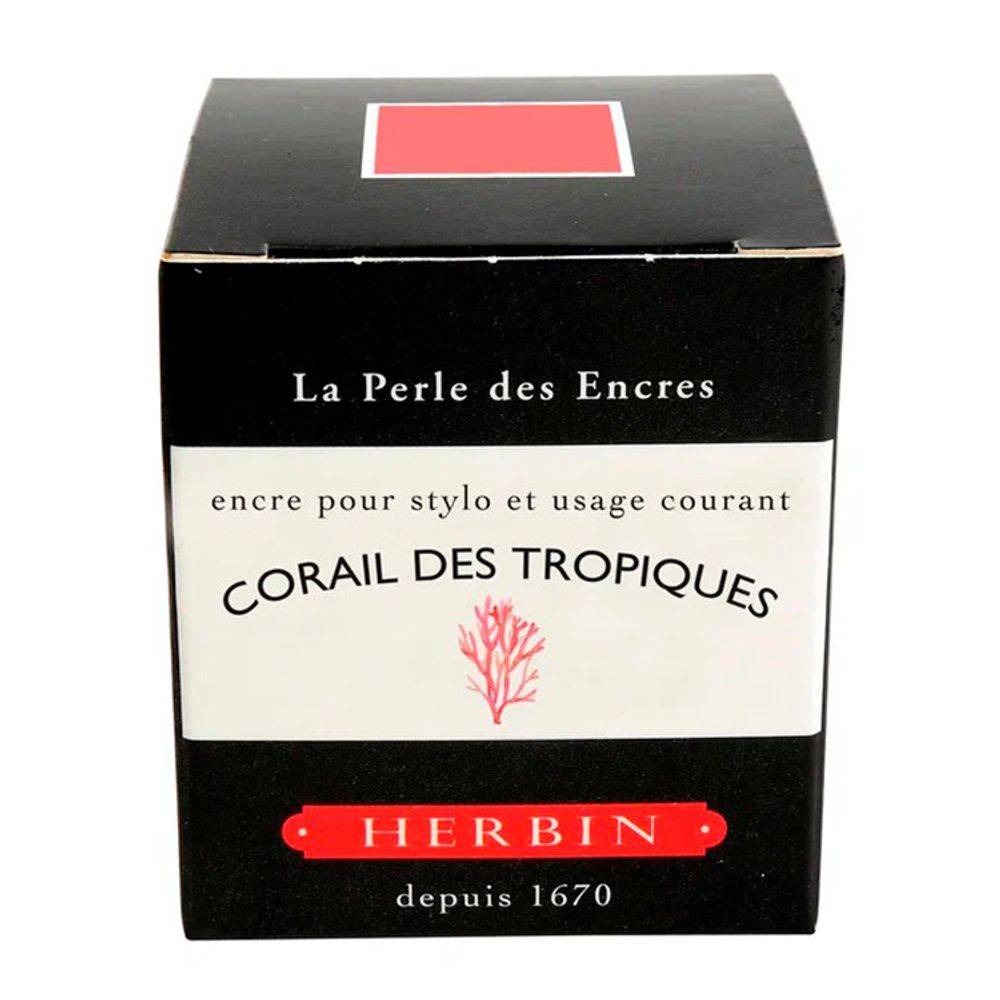 Чернила во флаконе Herbin 30 мл Corail des tropiques коралловые (13059T) 2