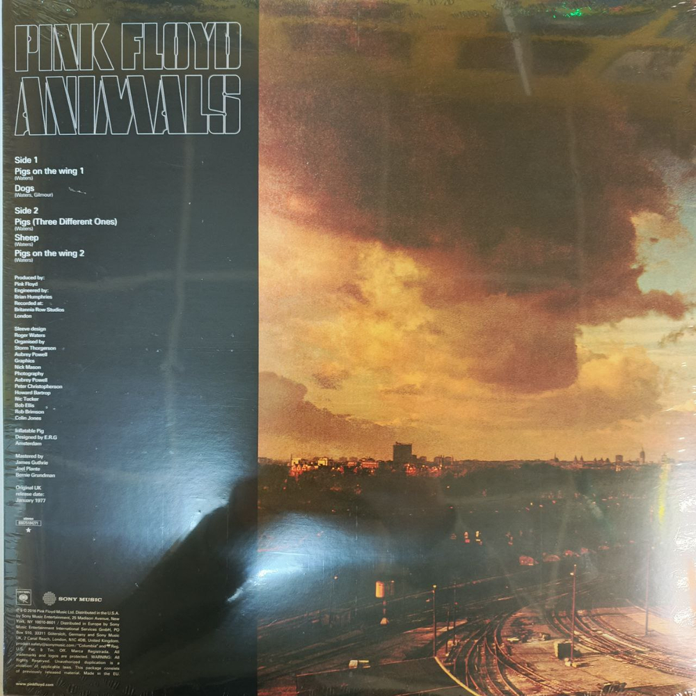 Pink Floyd ‎– Animals (Европа 2025г.)