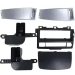 Магнитола для Toyota Land Cruiser Prado 120, Lexus GX470 (экран климата внизу) - Kuberg ZH-T1214L монитор 12.3" на Android 10, Быстрая, CarPlay, 4G SIM-слот