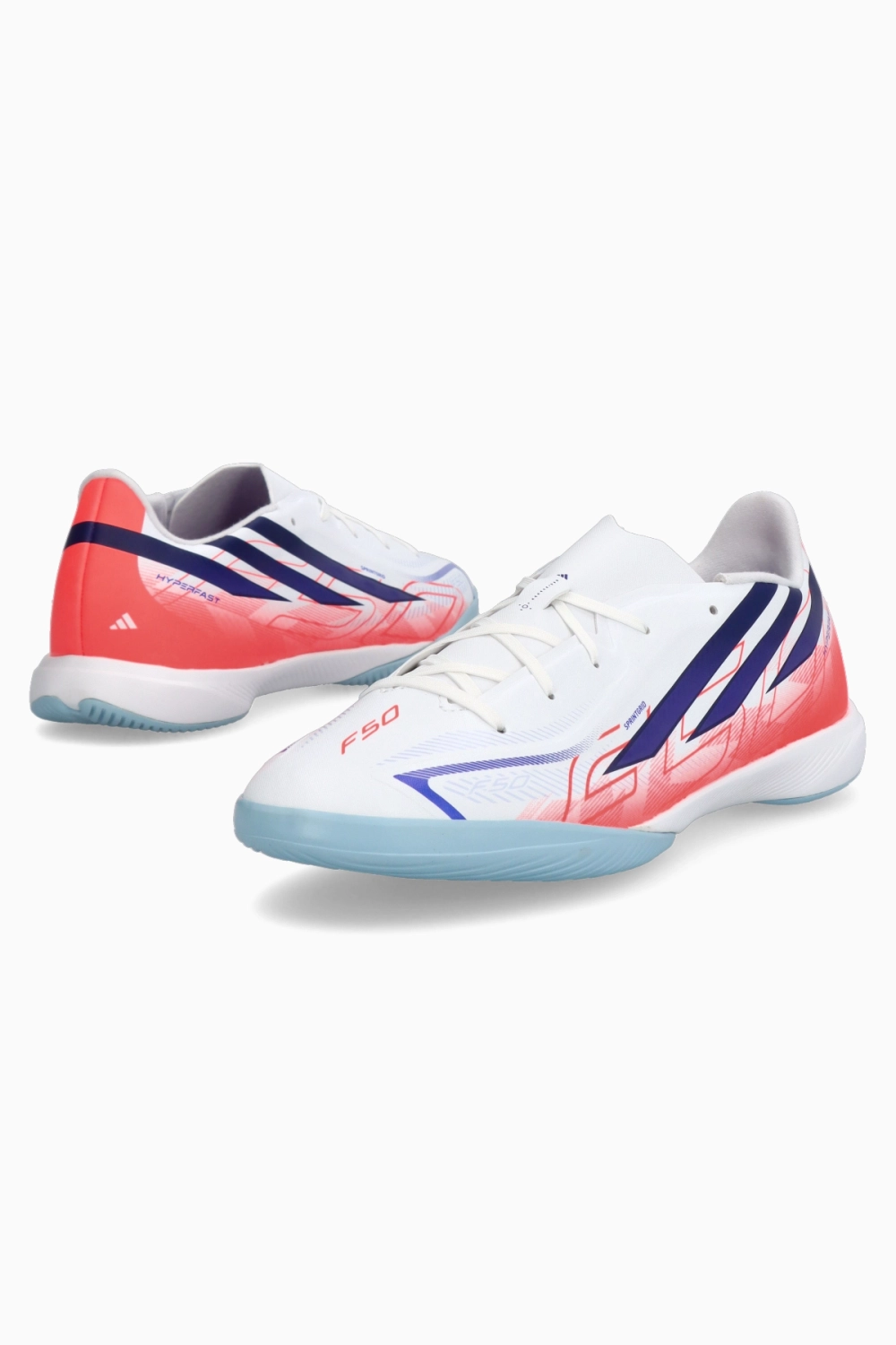 Футзалки adidas F50 Hyperfast League IN Junior - белый