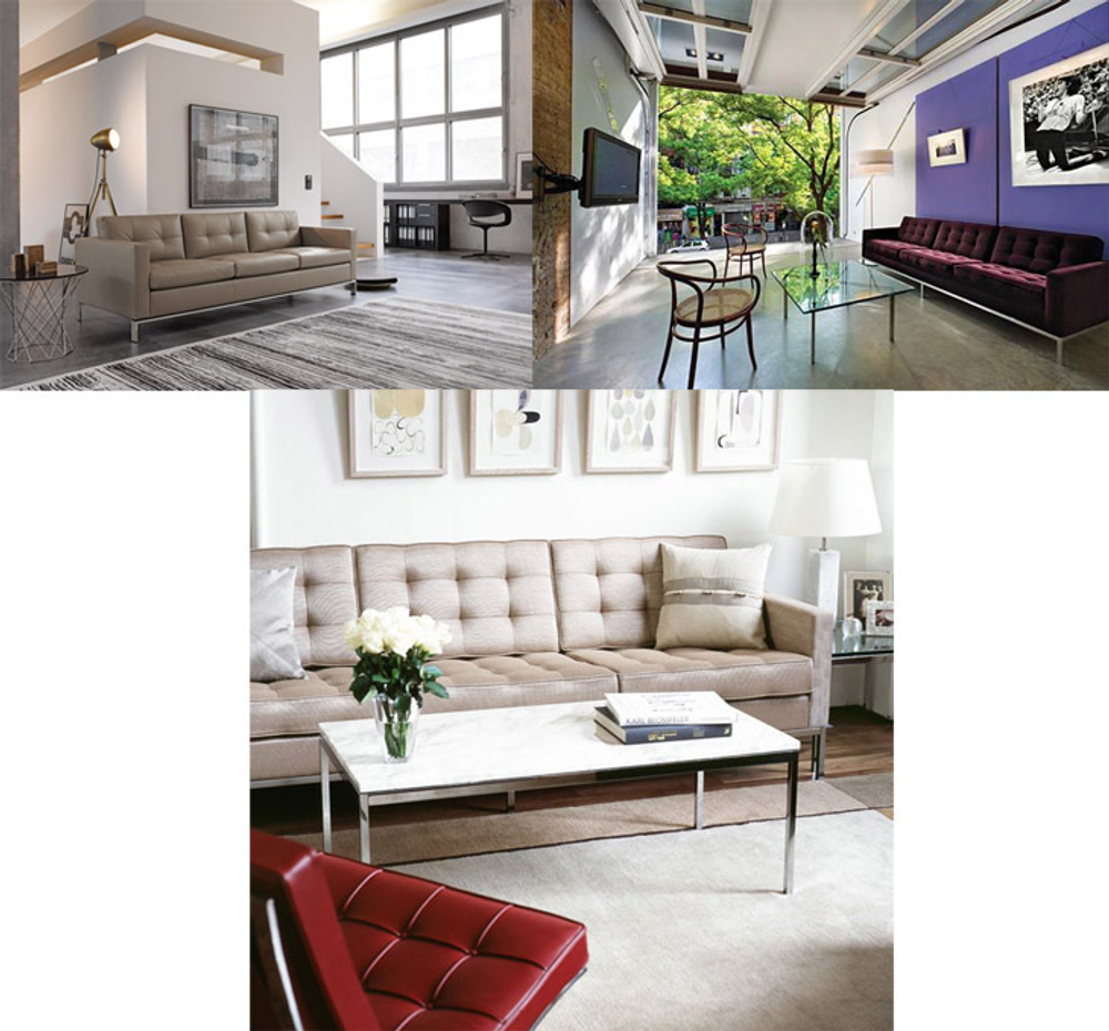 диван knoll 2 seats ( двухместный )