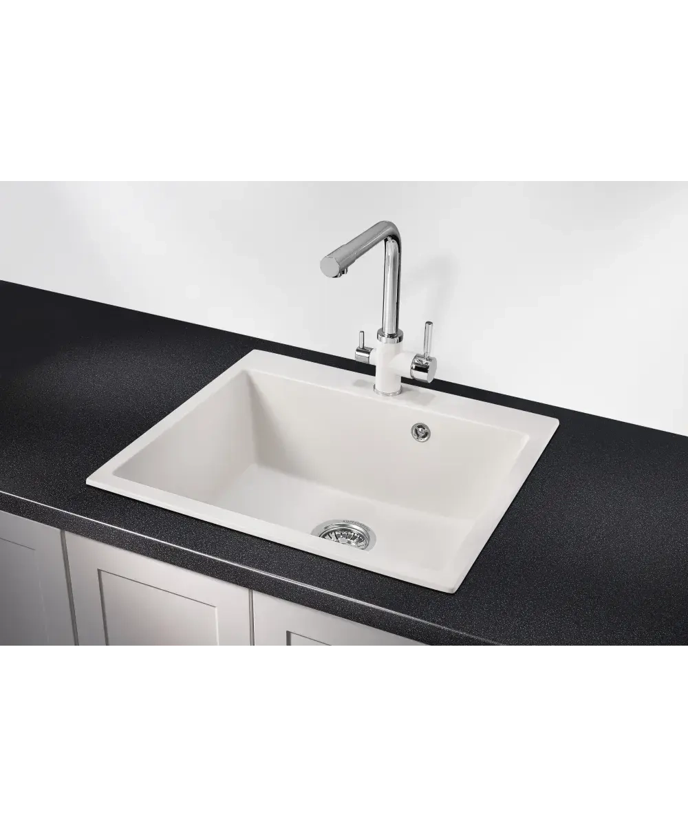 Кухонная мойка Kuppersberg MODENA 60 NL 1B WHITE фото 2