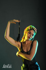 Черная плеть 27см Lola Games Party Hard Attraction 1119-01lola
