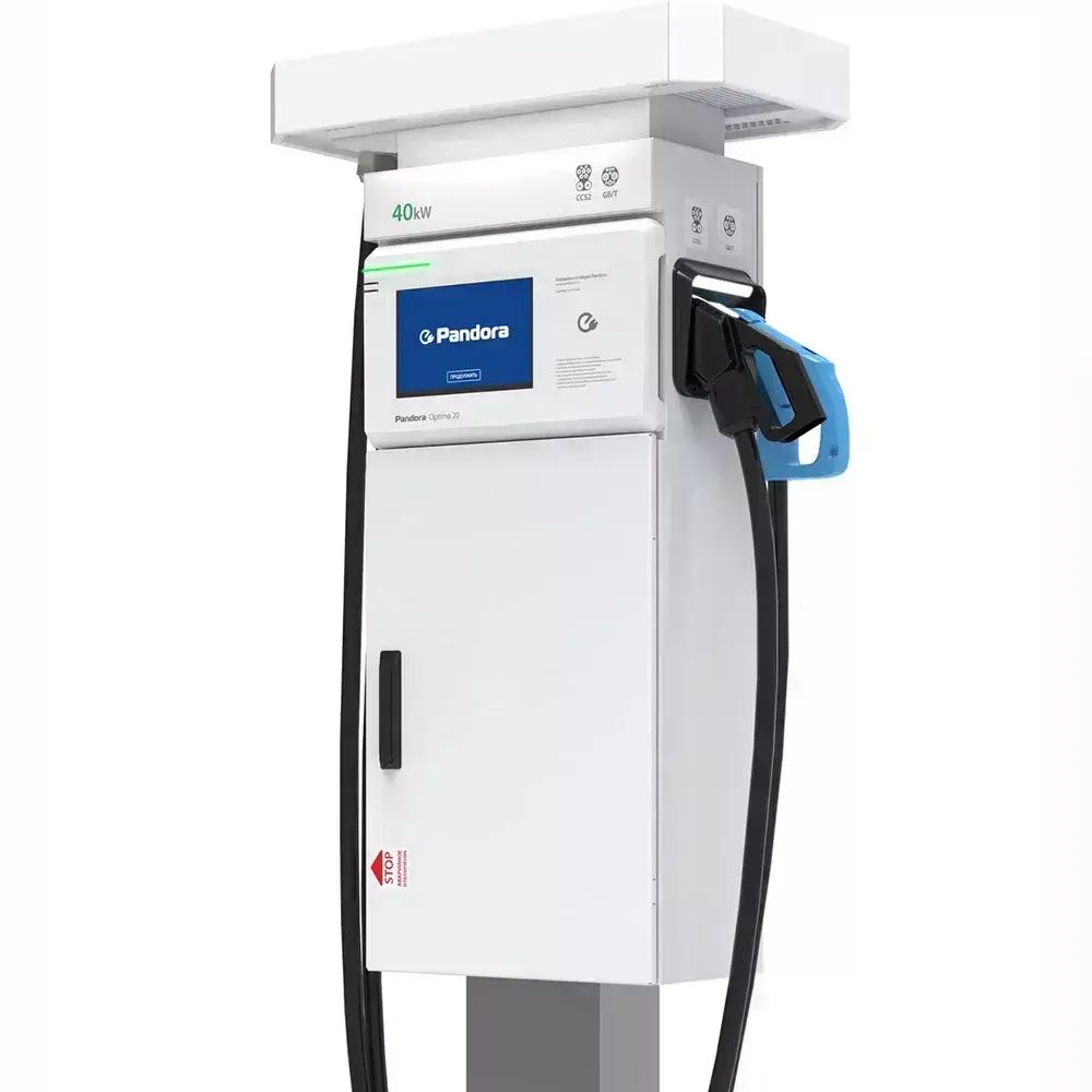 Зарядная станция Pandora Pro Charge 120/22 CSS2+CHAdeMO+розетка T2 - 2
